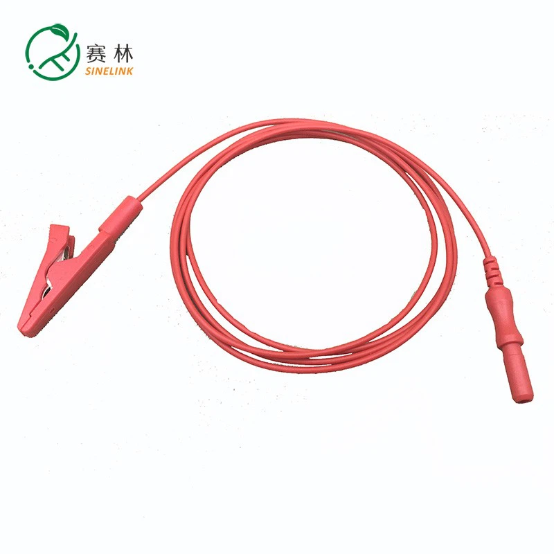 Alligator clip lead cable (2)